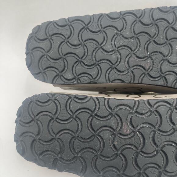 BIRKIS By Birkenstock Ladybug Clogs Size 38 (US 7) Shoes Slip On Leather Buckle - Picture 15 of 16